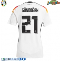 Maglie da calcio Germania Ilkay Gundogan #21 Prima Maglia Femminile Europei 2024 Manica Corta
